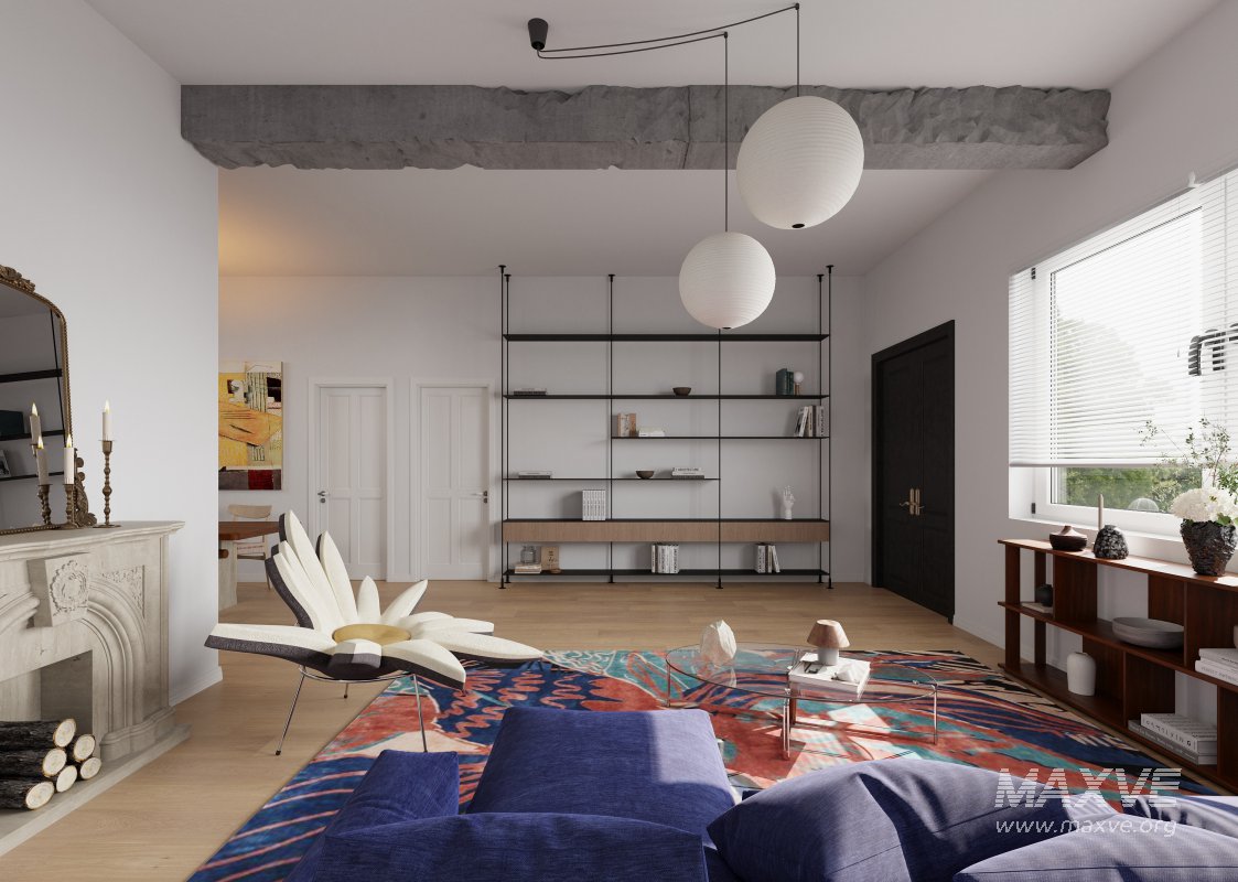 Eclectic living and dining room - Image 1