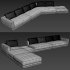 Saphir Modular Combination modular Sofa By Capitalcollection01 - Thumbnail 3