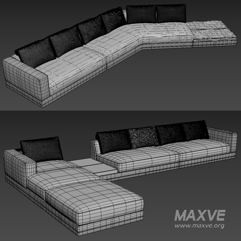 Saphir Modular Combination modular Sofa By Capitalcollection01 - Image 3