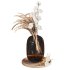 Minimal Pampas Bouquet in Glass Vase - Thumbnail 2