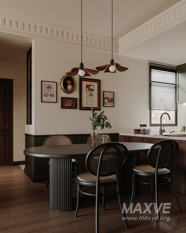 Eclectic living and dining room - Image 4