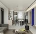 Modern living room and dining room interior scene - Thumbnail 6