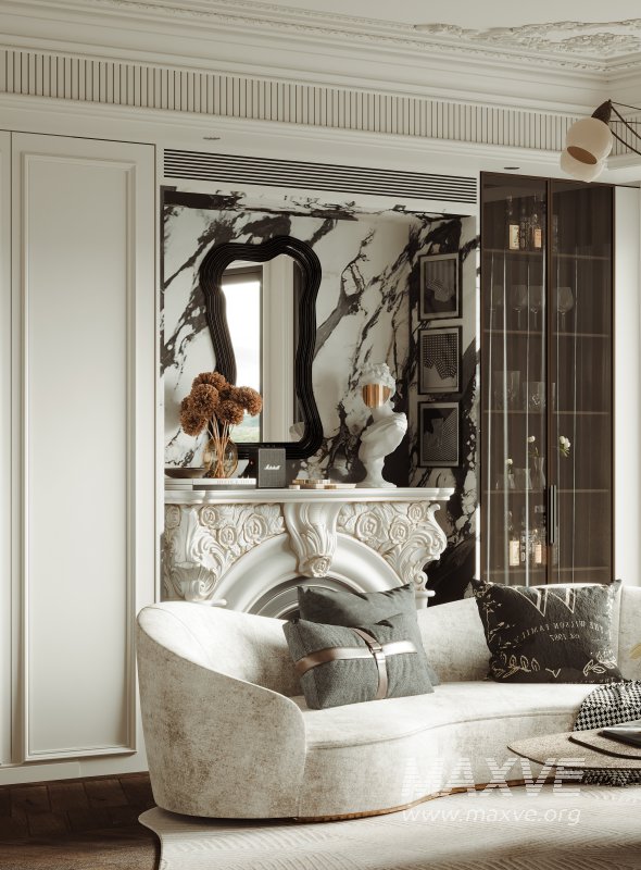 Luxurious living room and dining room - Image 3