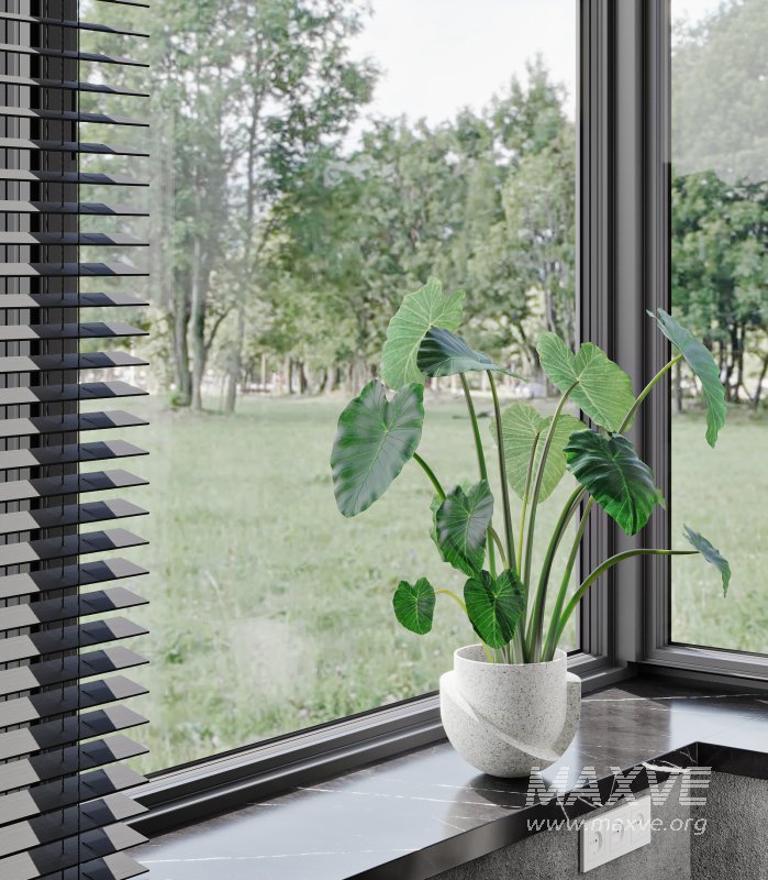 Modern living room and dining room interior scene - Image 3