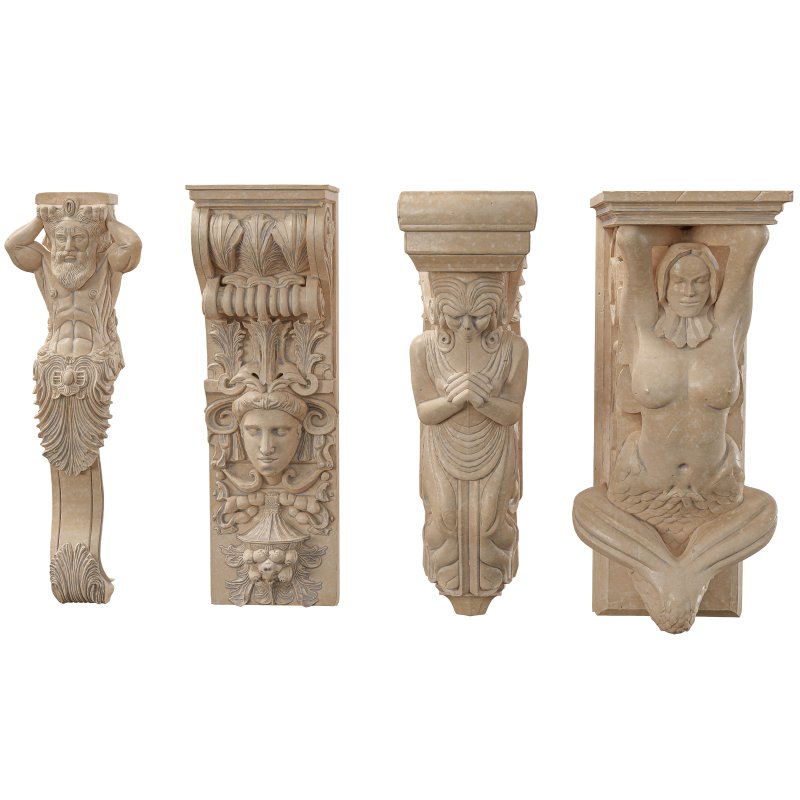 04 Victorian-Style Decorative Stone Bracket Collection - Image 4