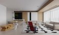 Modern living room and dining room interior scene - Thumbnail 8