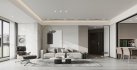 Modern living room and dining room interior scene - Thumbnail 10