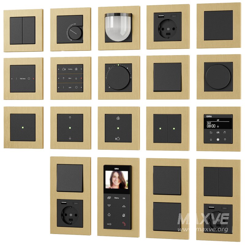 GIRA switches and sockets collection - Image 1