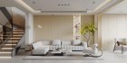 Modern living room and dining room interior scene - Thumbnail 5