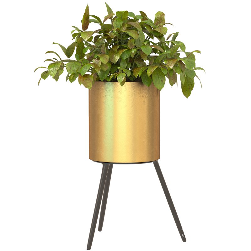 Metal Plant Set 05 - Image 1