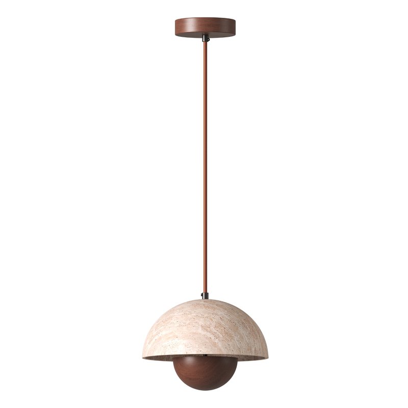 Bud Travertine Pendant Lamp - Image 1
