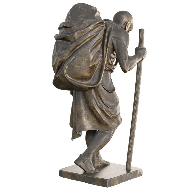 Ancient Wanderer Statue - Image 1