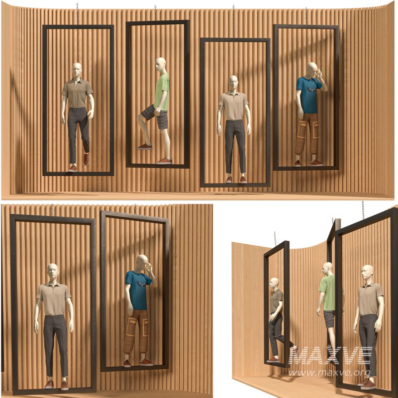 Vitrin Clothes Store Man - Image 4