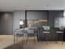 Modern living room and dining room interior scene - Thumbnail 1