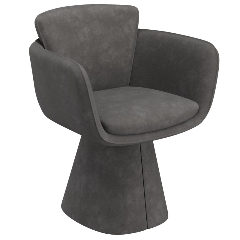 Rune Swivel Dining Chair Beige - Image 2