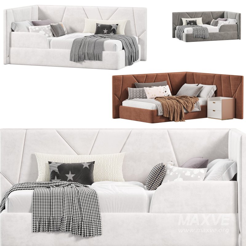 Corner bed Deimos kids by sensorsleep - Image 2