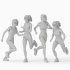 Runner Woman 04 Poses - Thumbnail 5