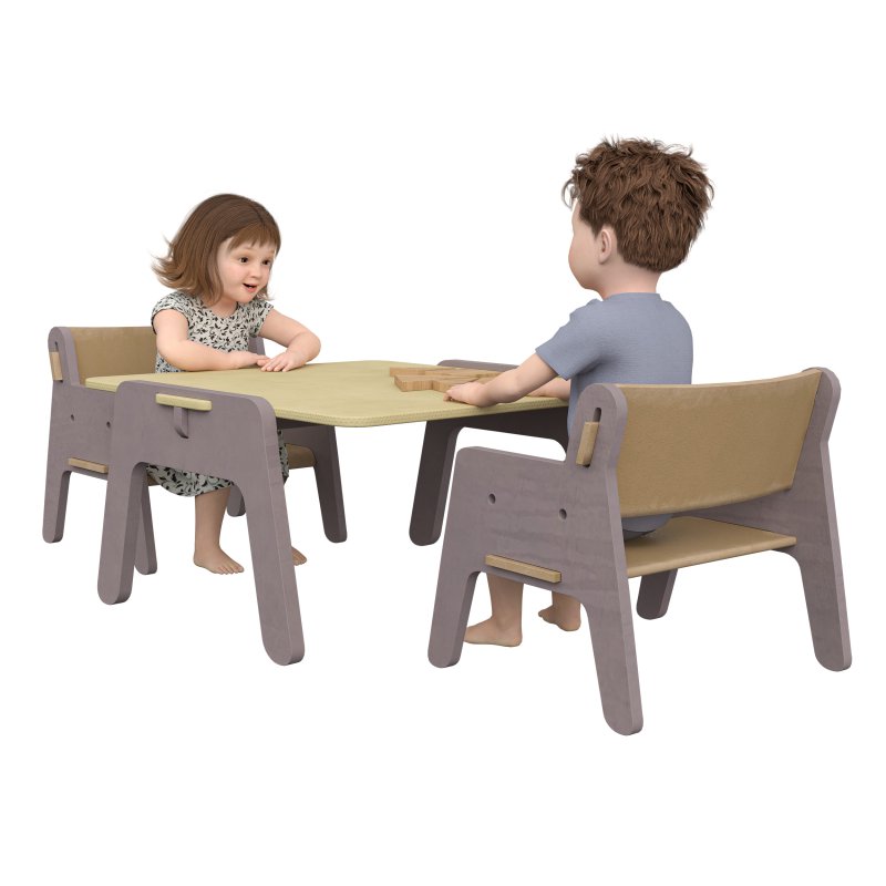 kids playing on the tabel - Image 2