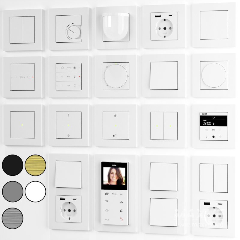 GIRA switches and sockets collection - Image 4