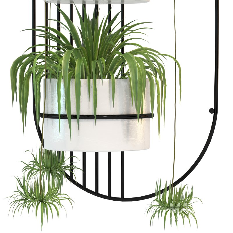 Metal Plant Set 04 - Image 5