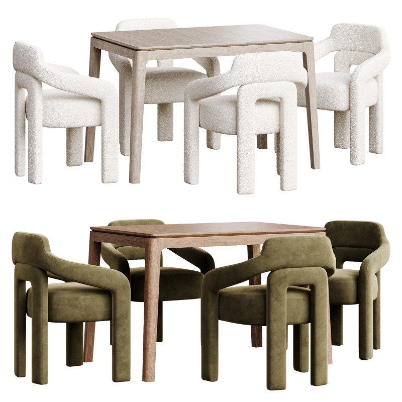 nord_chair_and_Mildford_table - Image 1
