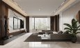 Modern living room and dining room interior scene - Thumbnail 6