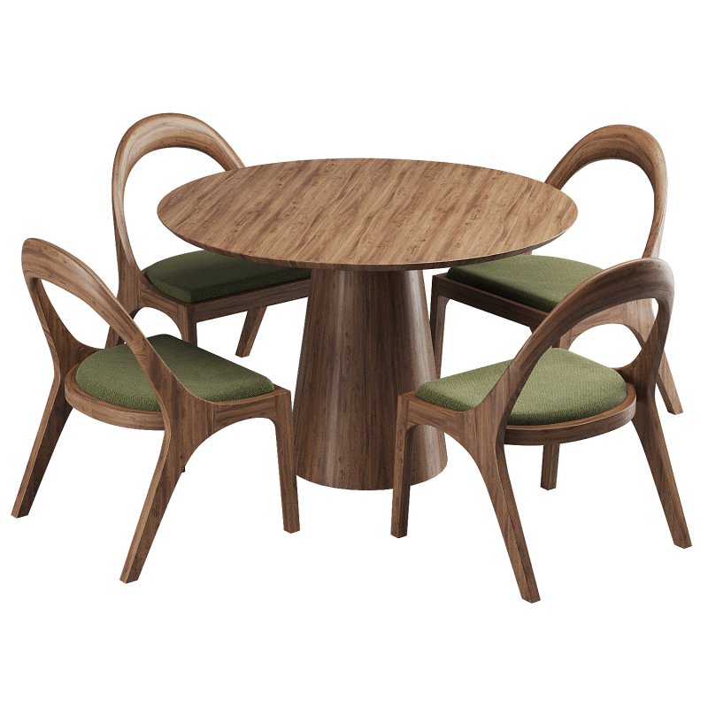 Dinning chair and table302 - Image 2