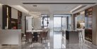 Modern living room and dining room interior scene - Thumbnail 1