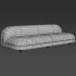 Gala Modular Fabric Sofa 240 By Living Divani - Thumbnail 1