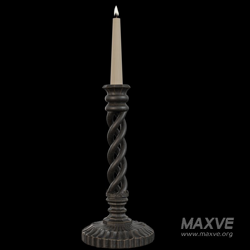 decorative candlestick holder - Image 1