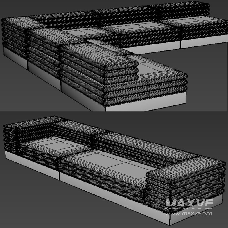 Acamante Modular Fabric Empress position Sofa By La Cividina01 - Image 4