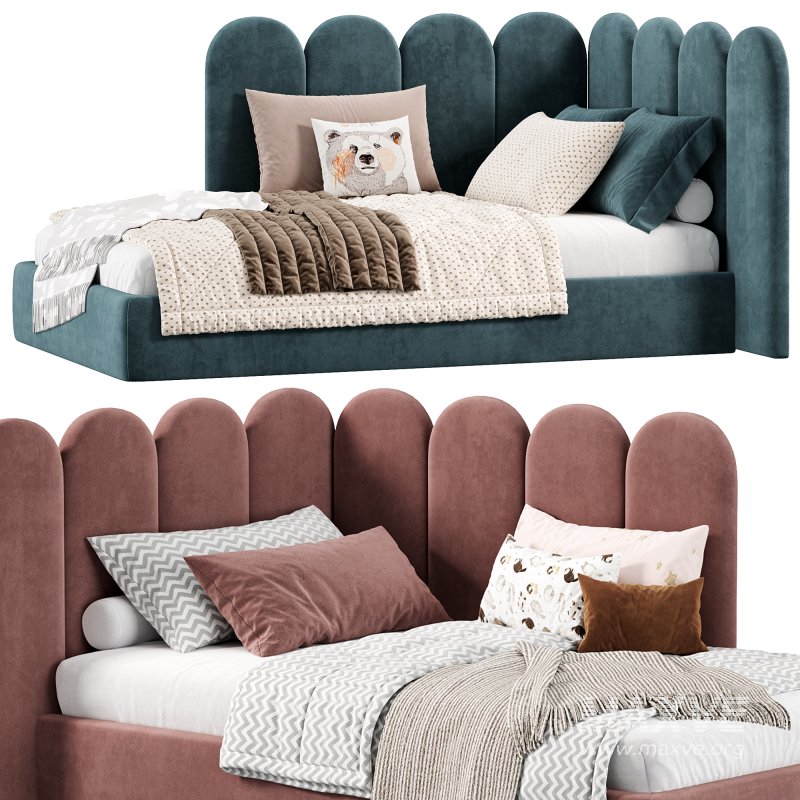 Soft Panels 3D Kids Bed by Livemaster - Image 3