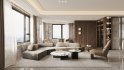 Modern living room and dining room interior scene - Thumbnail 2