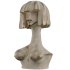 Ancient Stone Bust – Minimalist Female Figure - Thumbnail 6
