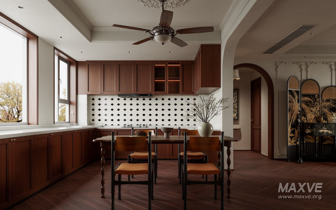 Medieval living and dining room - Image 1