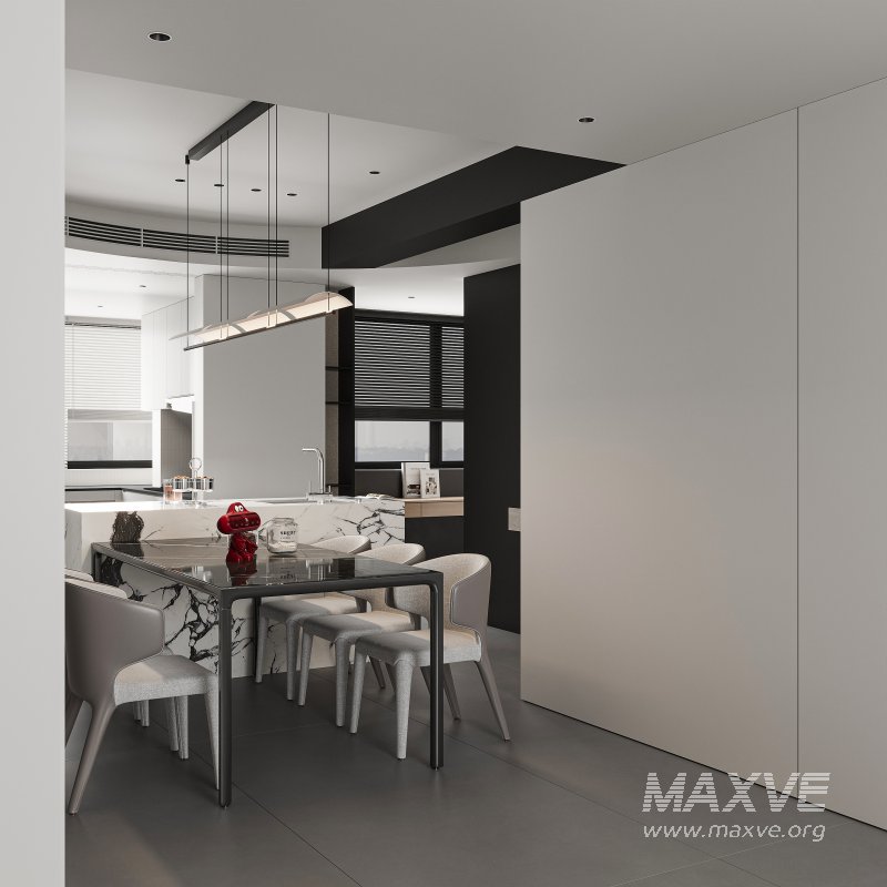 modern dining room - Image 1