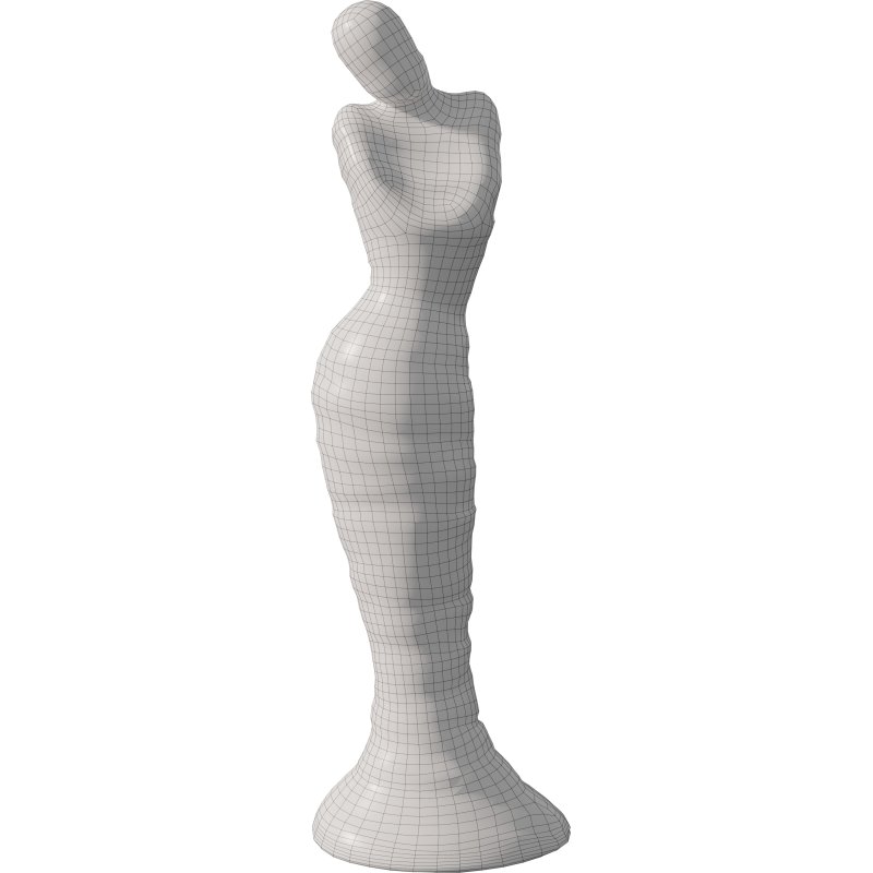 Stand Mummy Clay Statue - Image 5