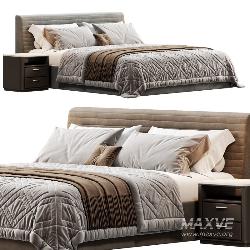 Roger Bed by Minotti - Image 5