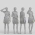 Woman With Skirt in 04 Poses - Thumbnail 4