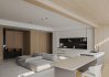 Modern living room and dining room interior scene - Thumbnail 1