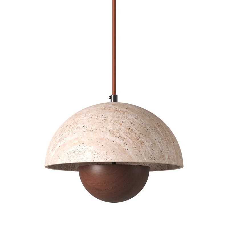 Bud Travertine Pendant Lamp - Image 2