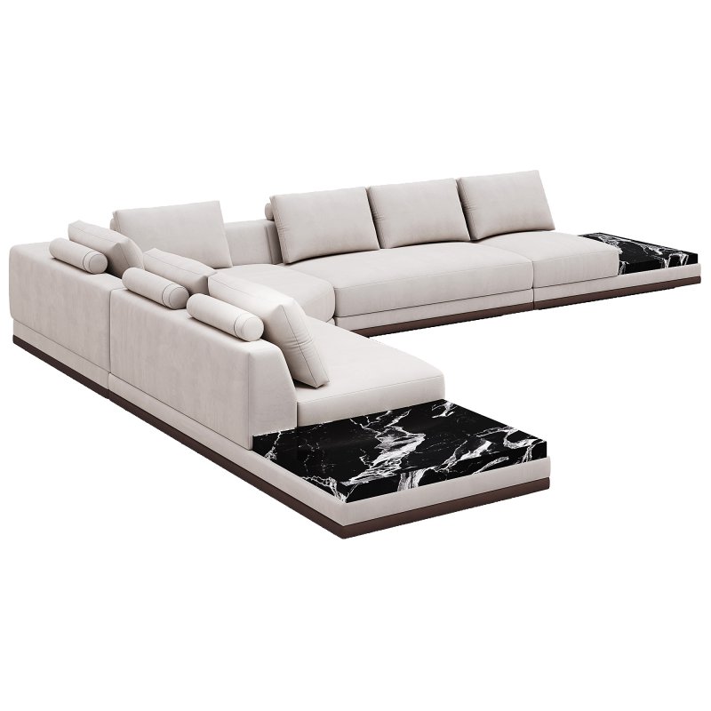 Saphir Modular Combination modular Sofa By Capitalcollection02 - Image 1