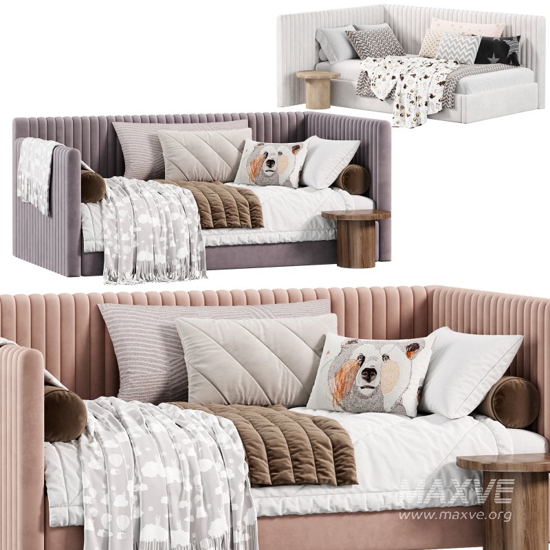 Corner bed Danny kids narrow panels by sensorsleep - Image 2