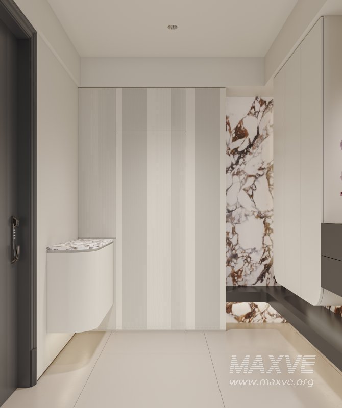 Modern living room and dining room interior scene - Image 14