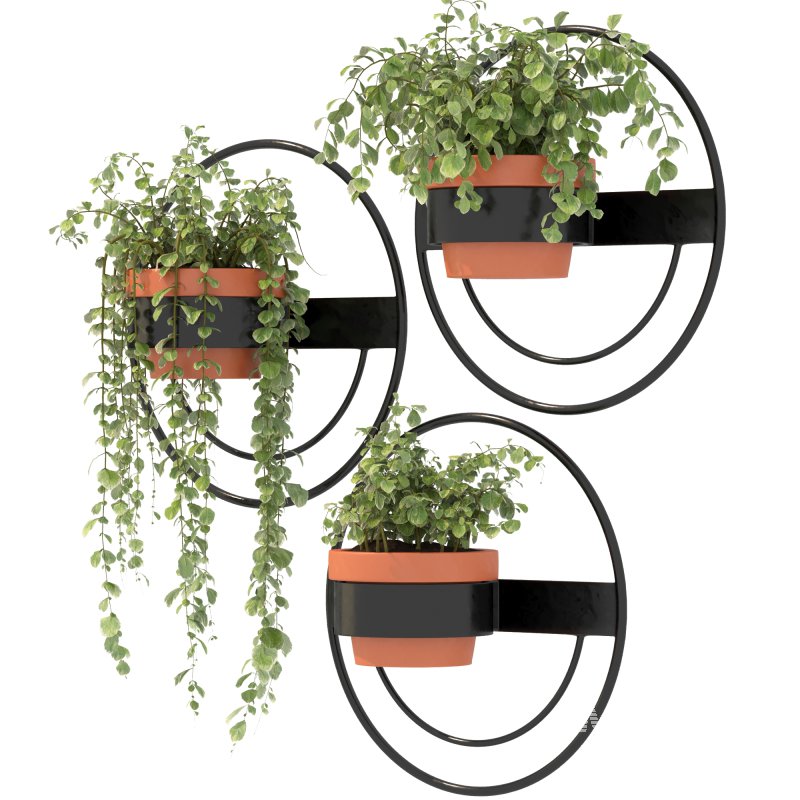 Modern Wall Planters With Geometric Designs - Image 4