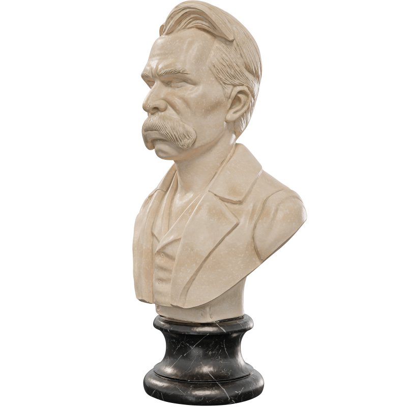 Nietzsche Philosopher Bust - Image 2