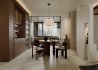 Modern living room and dining room interior scene - Thumbnail 1