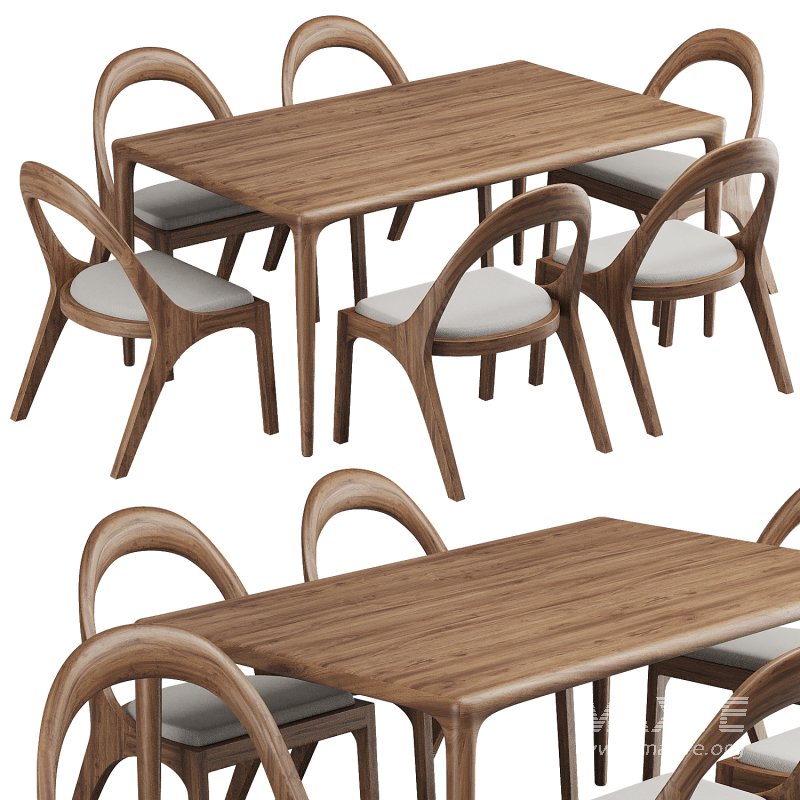 Dinning chair and table301 - Image 1