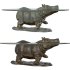Playful Hippopotamus Coffee Table Whimsical Furniture - Thumbnail 2