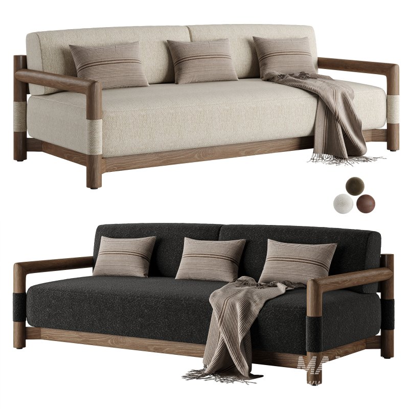 Fable Outdoor Sofa-Fourhands - Image 1